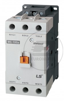 Stycznik 100A 3P 55kW 24V AC 1Z1R MC-100a 24VAC 1a1b