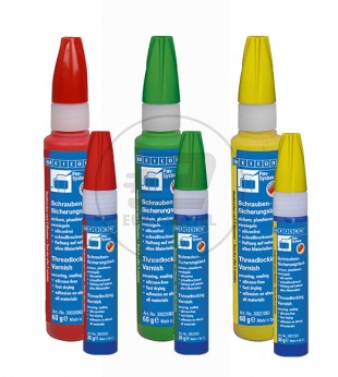 WEICON lakier zabezpieczający do gwintów czerwony 60 g