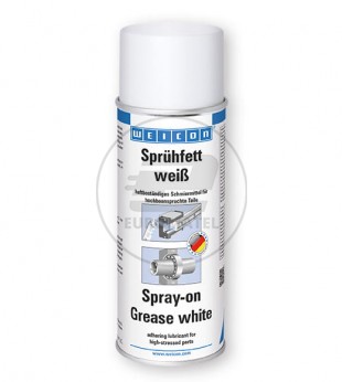 WEICON Spray-on Grease white 400 ml uniwersalny smar w sprayu