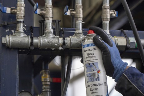 WEICON Leak Detection Spray viscous wykrywanie pęknięć i nieszczelności w rurach gazowych 400 ml