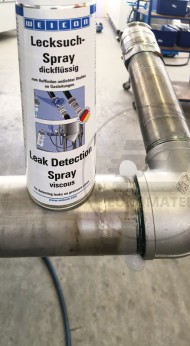 WEICON Leak Detection Spray viscous wykrywanie pęknięć i nieszczelności w rurach gazowych 400 ml