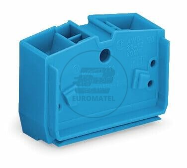 Złączka wewnętrzna 4-przewodowa 2,5mm2 niebieska 264-354