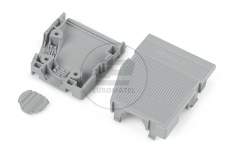 Obudowa zabezpieczająca przewody 5-biegunowa szara raster 7,5mm 232-665