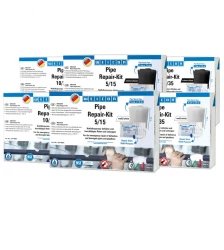 Weicon Pipe Repair Kit do awaryjnych napraw uszkodzonych rur i przewodów 1,5m x 5 cm